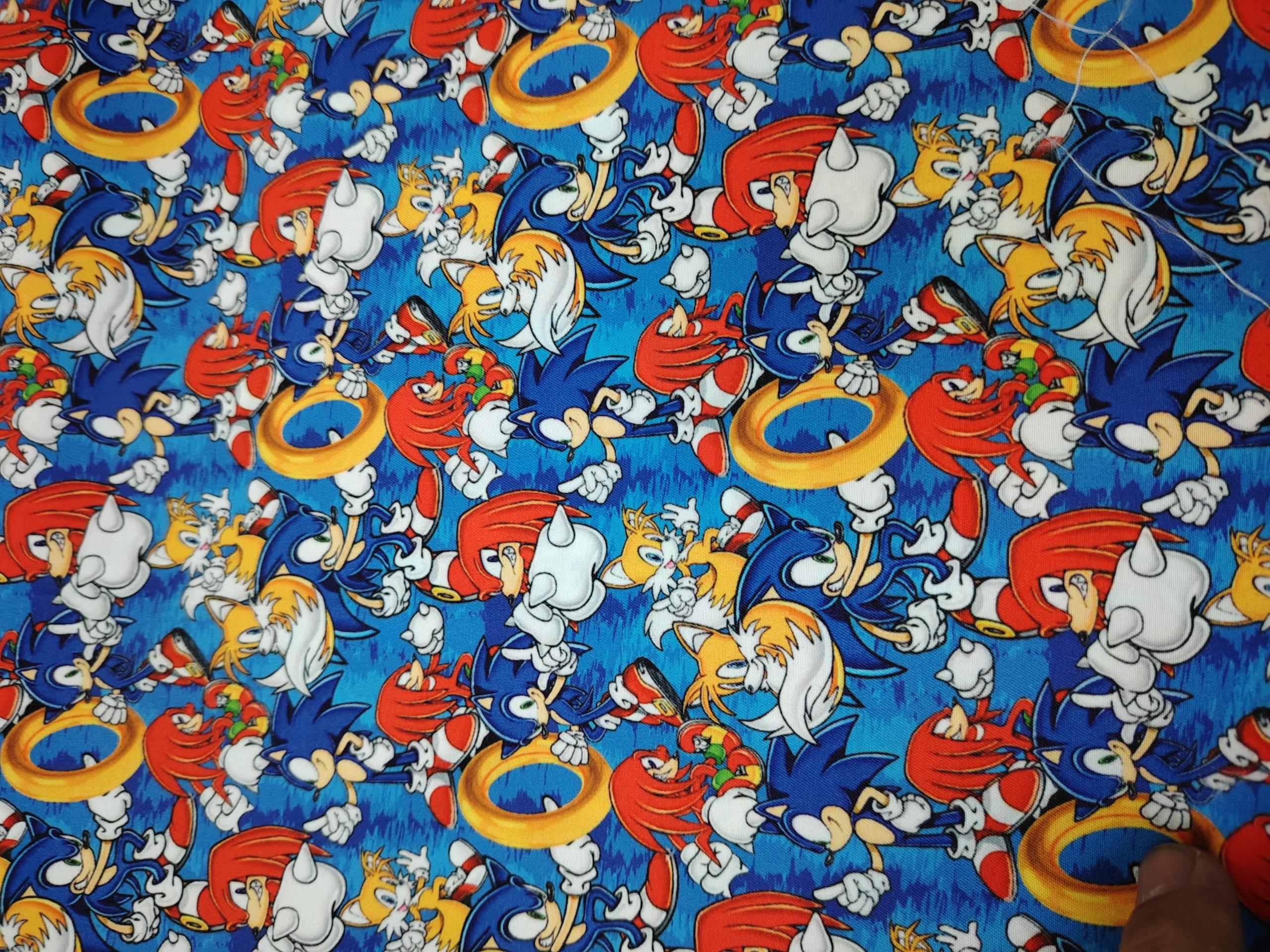 Terciopelo melocotón estampado